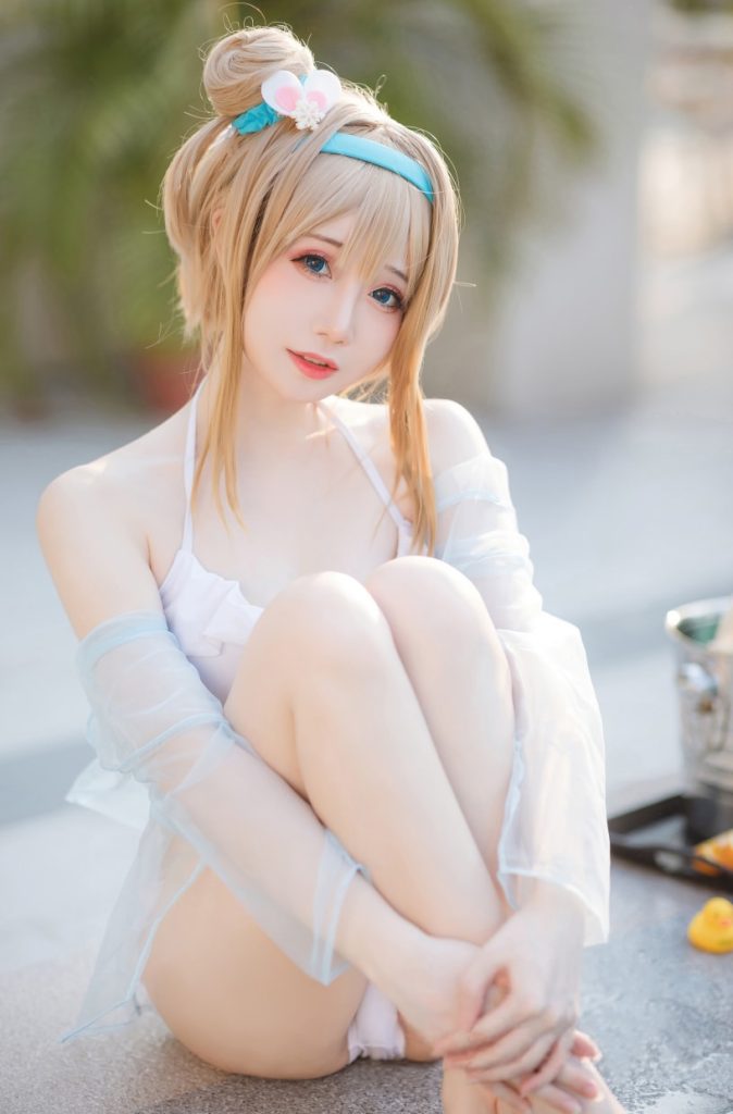 图片[3]-焖焖碳 NO.034 少女前线 索米 泳装 [46P-145MB]-喵咪社