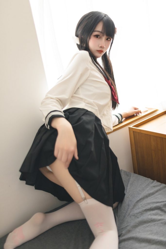 图片[2]-嗷呜酱 – 水手服 [48P-410MB]-喵咪社