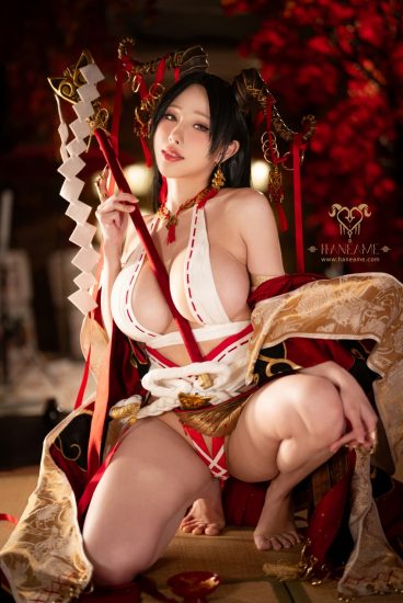 雨波_HaneAme – NO.397 Lustful Goat Miko邪羊巫女[28P-161MB]VIP-喵咪社