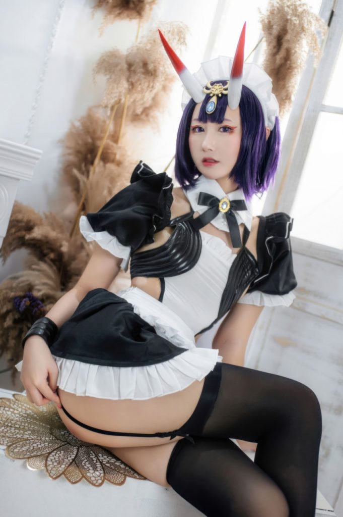 图片[2]-羽生三未 – NO.25 FGO-酒吞童子女仆[20P-148MB]-喵咪社