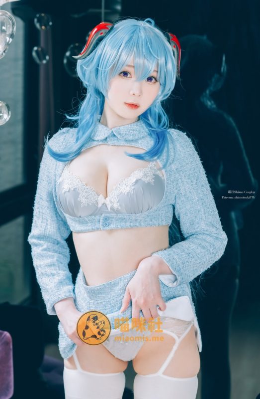 霜月shimo NO.146 Ganyu lingerie[15P-100MB]VIP-喵咪社