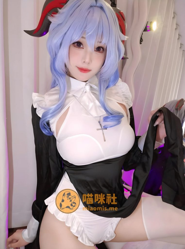 图片[1]-蜜汁猫裘 NO.126 原神 甘雨修女 [39P6V-290MB]VIP-喵咪社