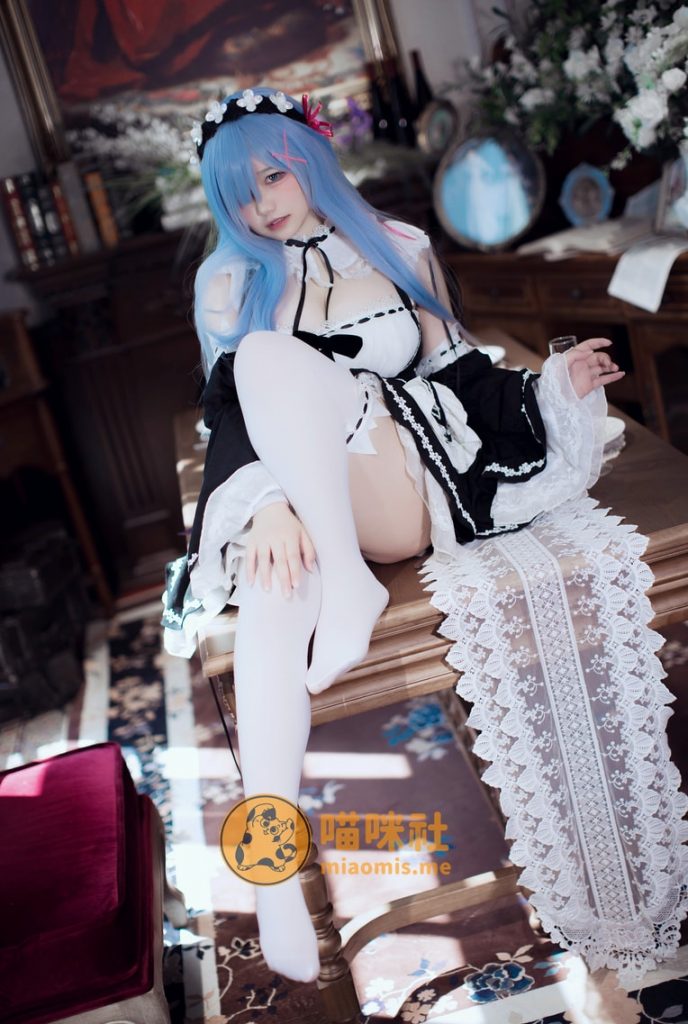 图片[2]-阿半今天很开心 NO.053 蕾姆女仆[47P1V-209MB]-喵咪社