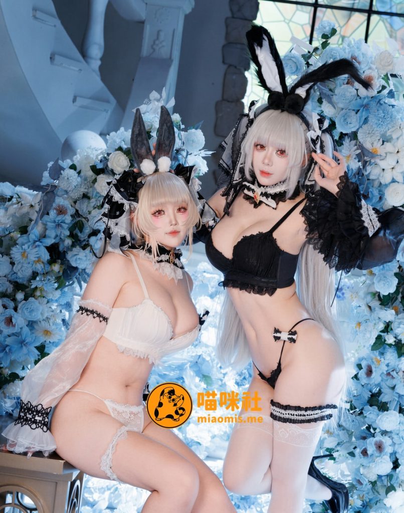 图片[1]-九言 NO.82 碧蓝航线 可畏兔女郎 [48P1V-691MB]-喵咪社
