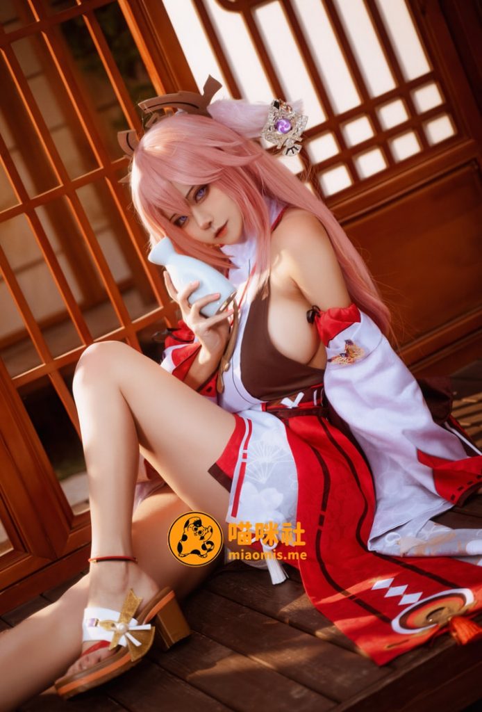 Seya-狮砸 NO.058 原神 八重神子 [12P-158MB]-喵咪社