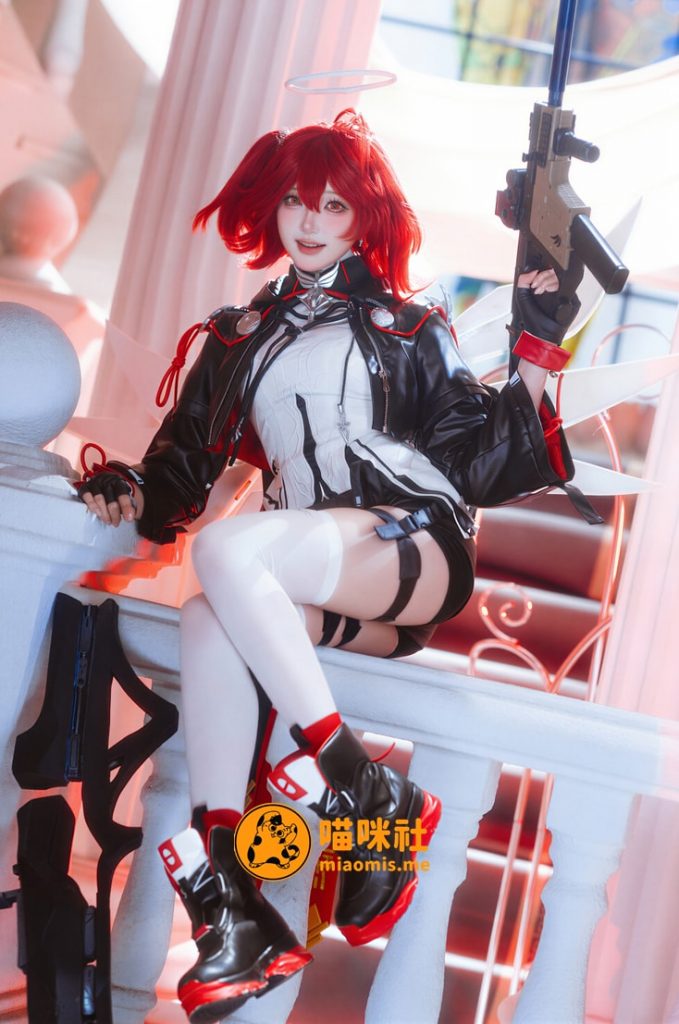 图片[2]-瓜希酱 NO.108 明日方舟 新约能天使 [15P-21MB]-喵咪社